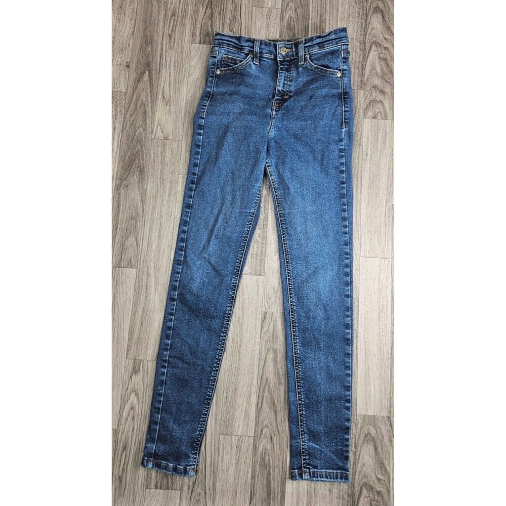 Topshop Moto Womens Size 26‎ Jamie Skinny Denim Blue Jeans